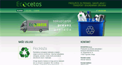 Desktop Screenshot of ecocetas.com