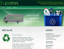 Tablet Screenshot of ecocetas.com